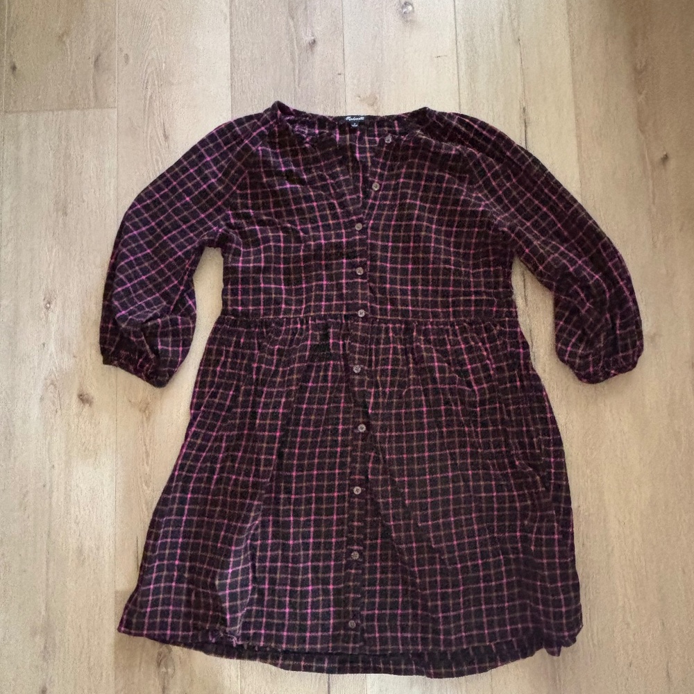 Madewell Fall Dress Size 2 with pockets